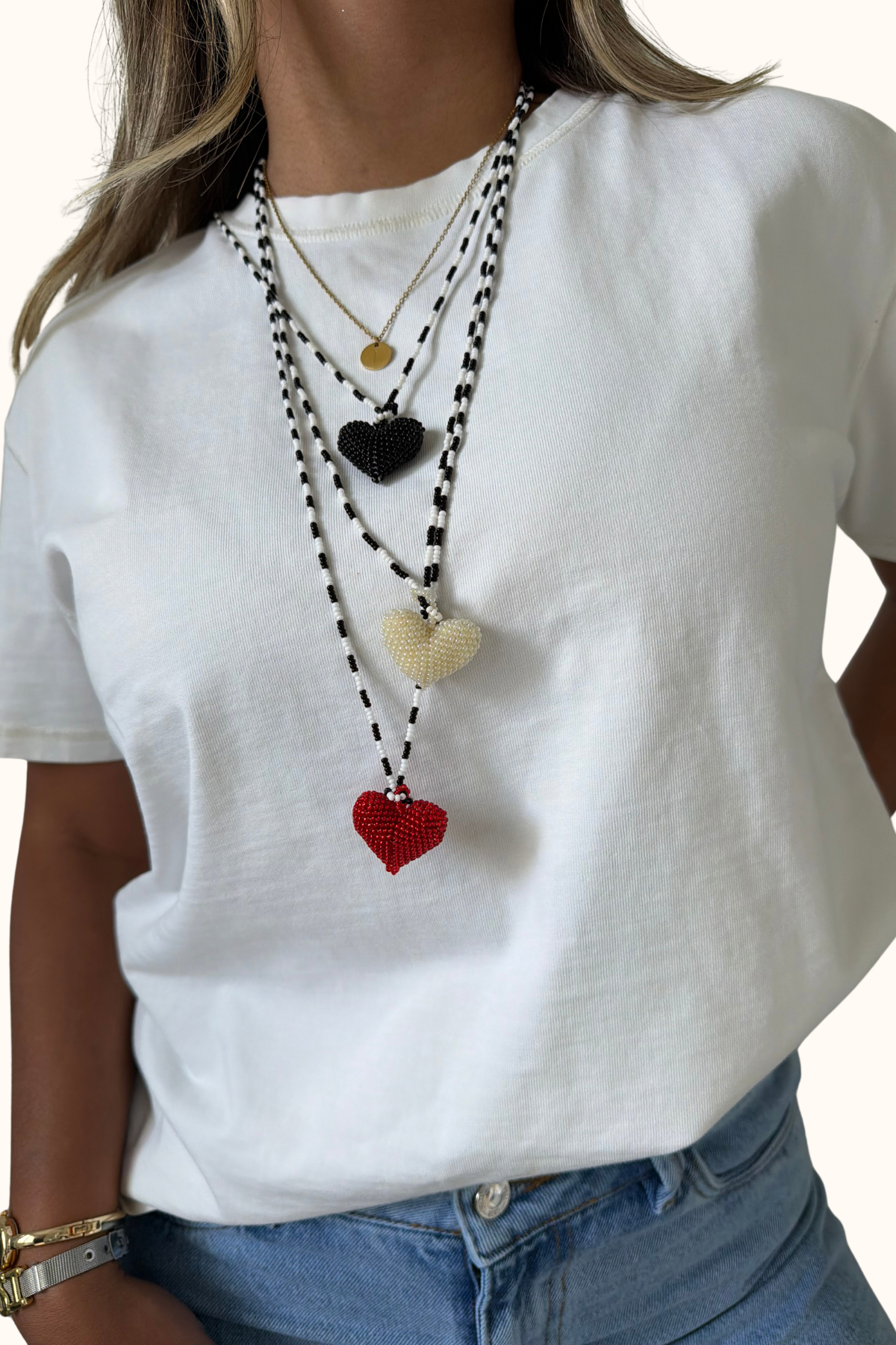 The coolest handmade necklaces heart