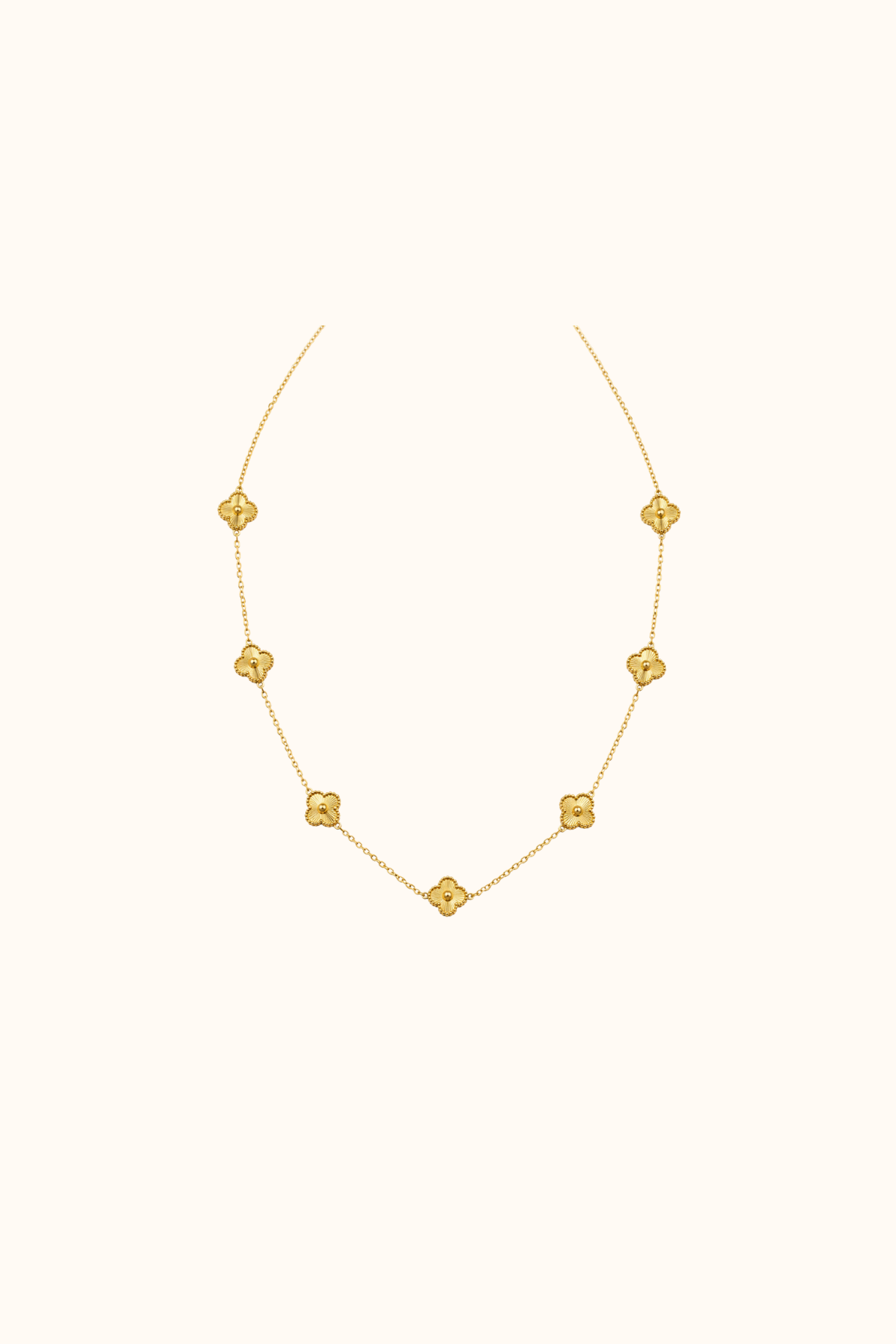 Clover necklace