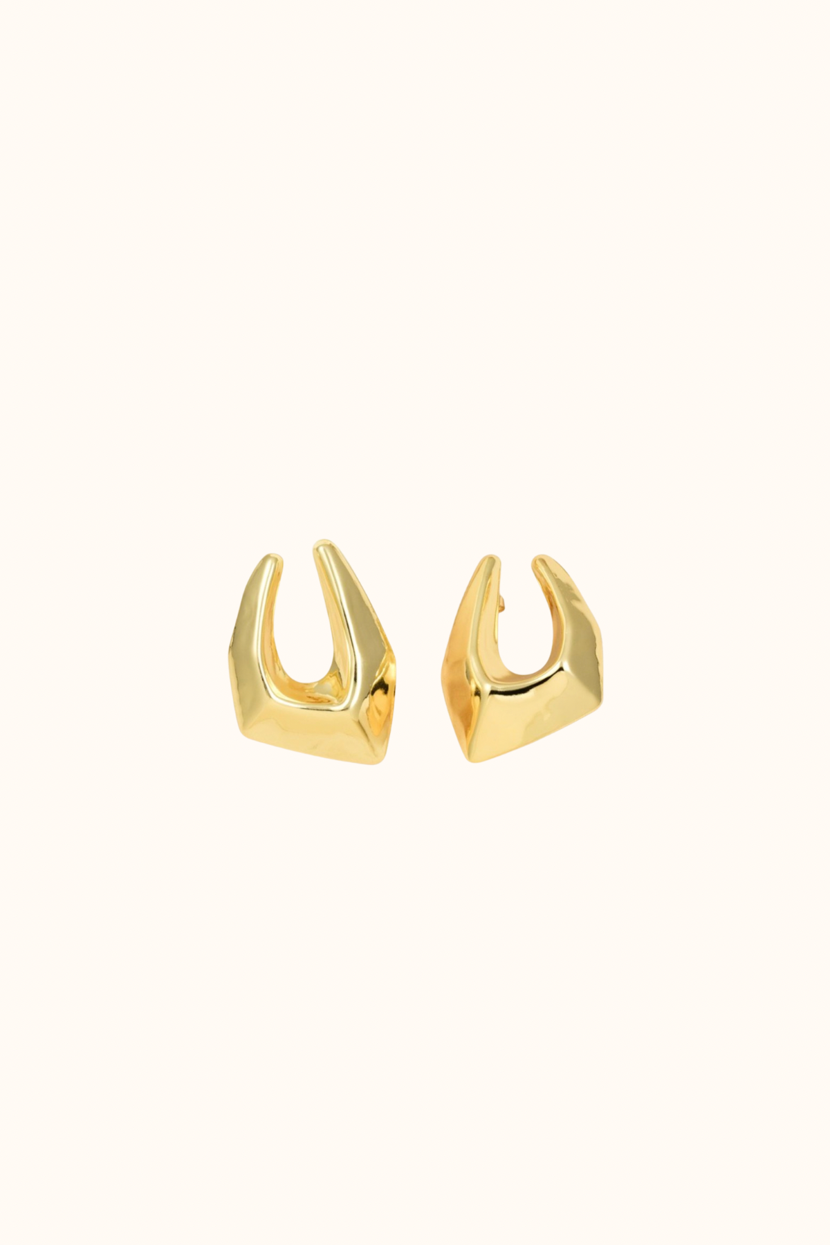 Tersa chubky earring gold