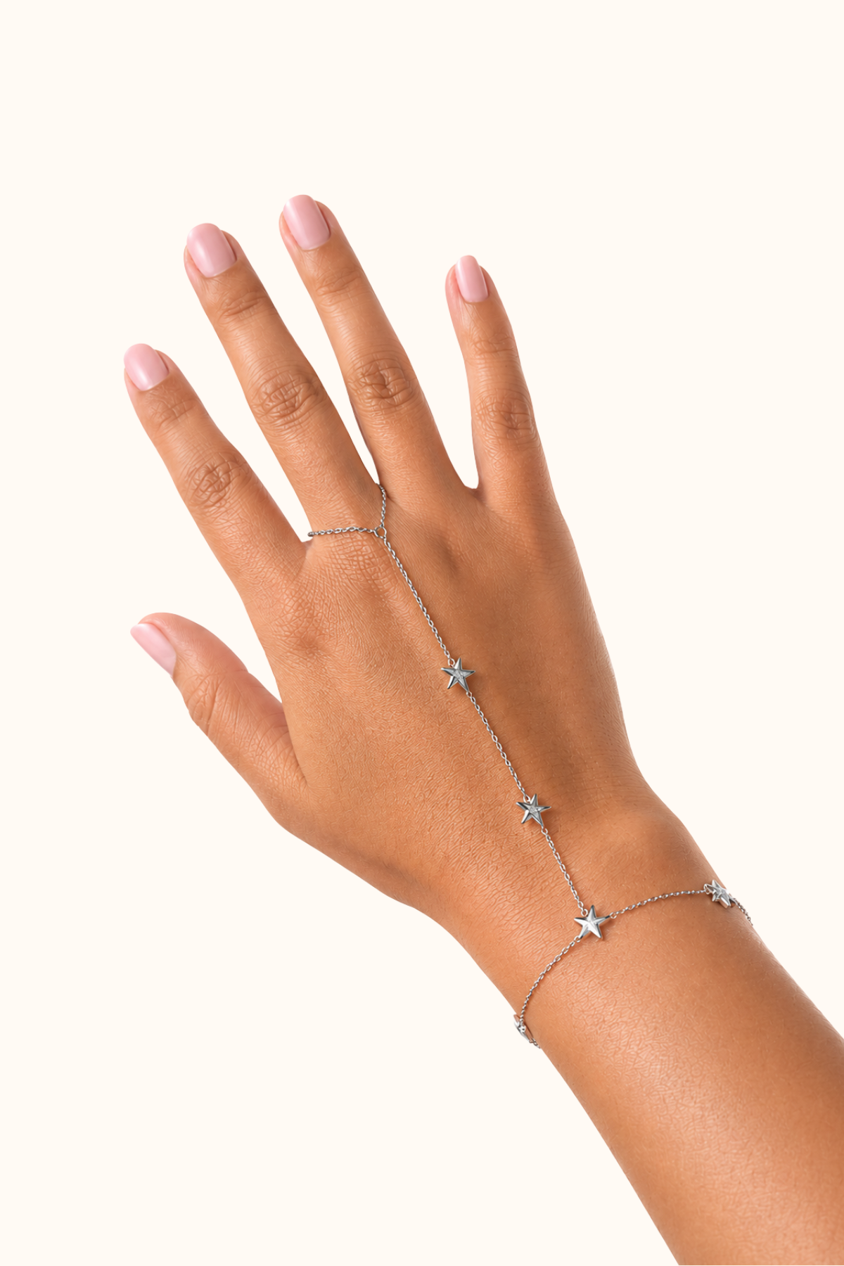 Handchain star silver