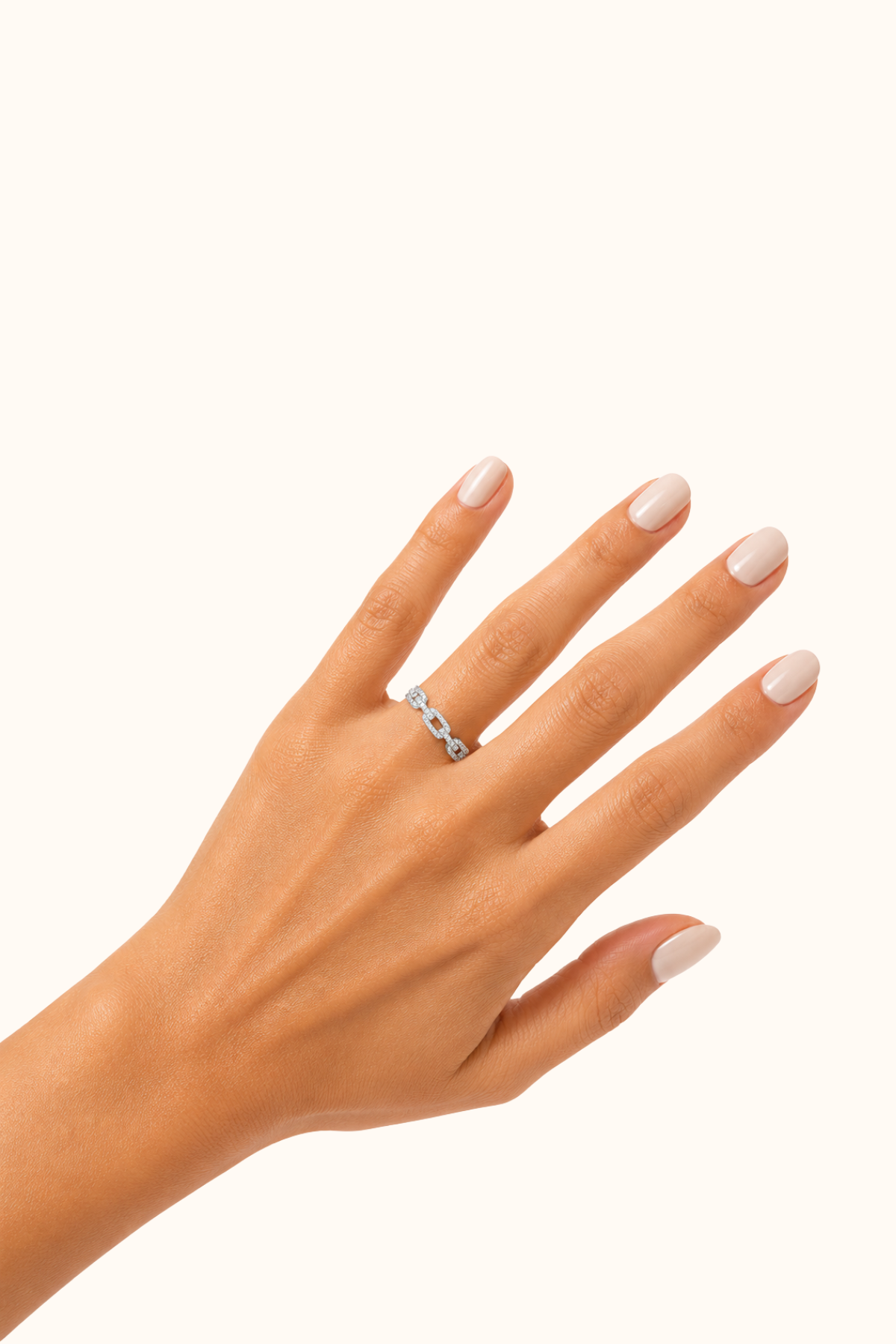 Monaco silver ring