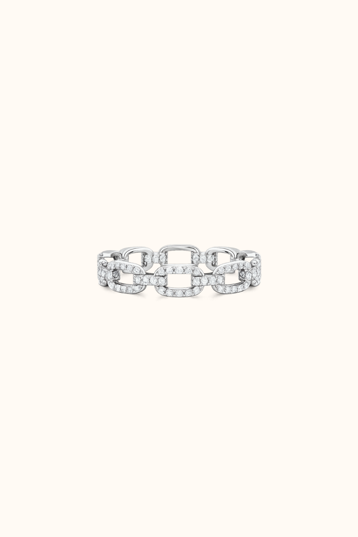 Monaco silver ring