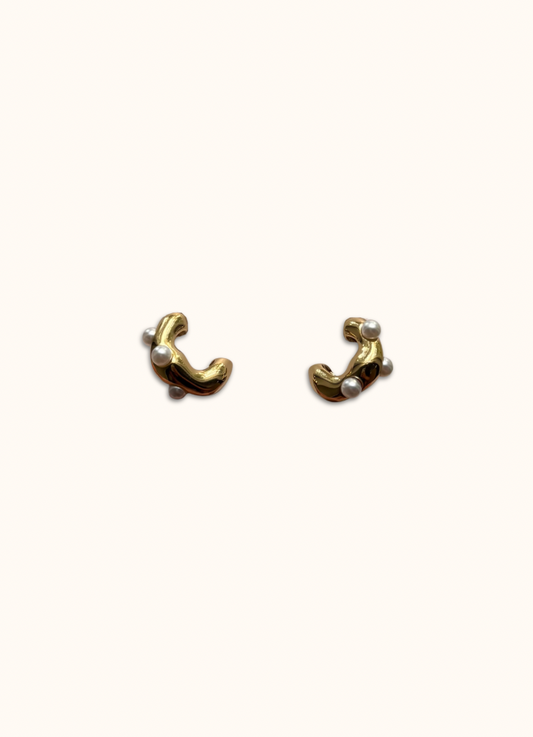 Pearl beach Earring