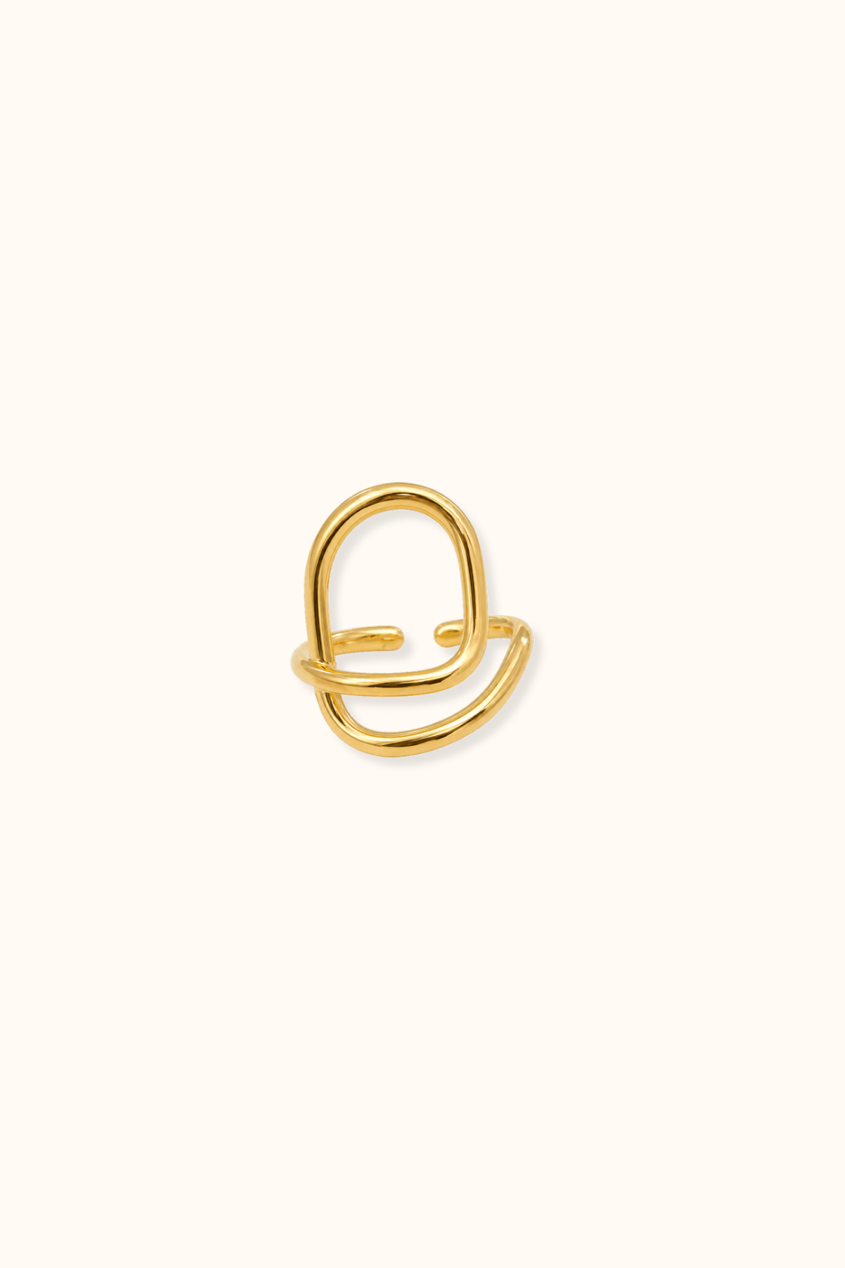 Onda ring gold