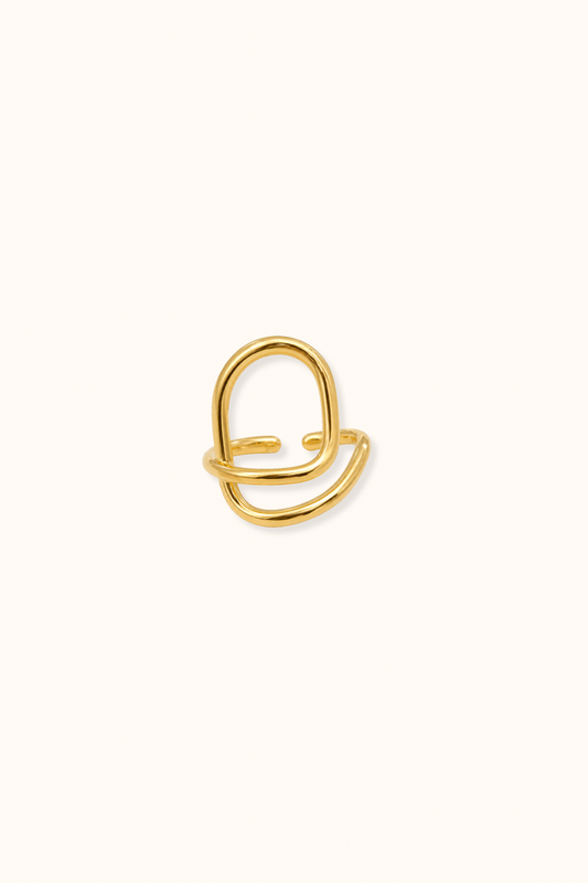 Onda ring gold