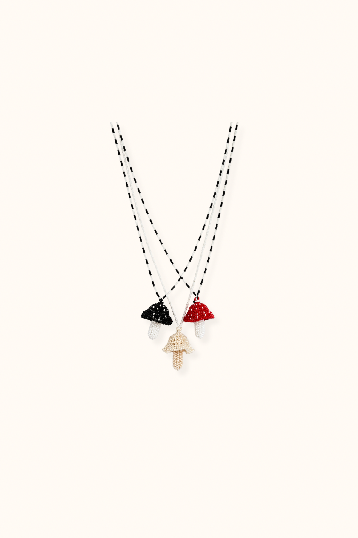 The coolest handmade necklaces mushroom