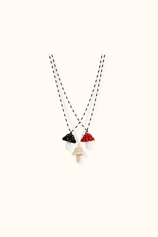 The coolest handmade necklaces mushroom