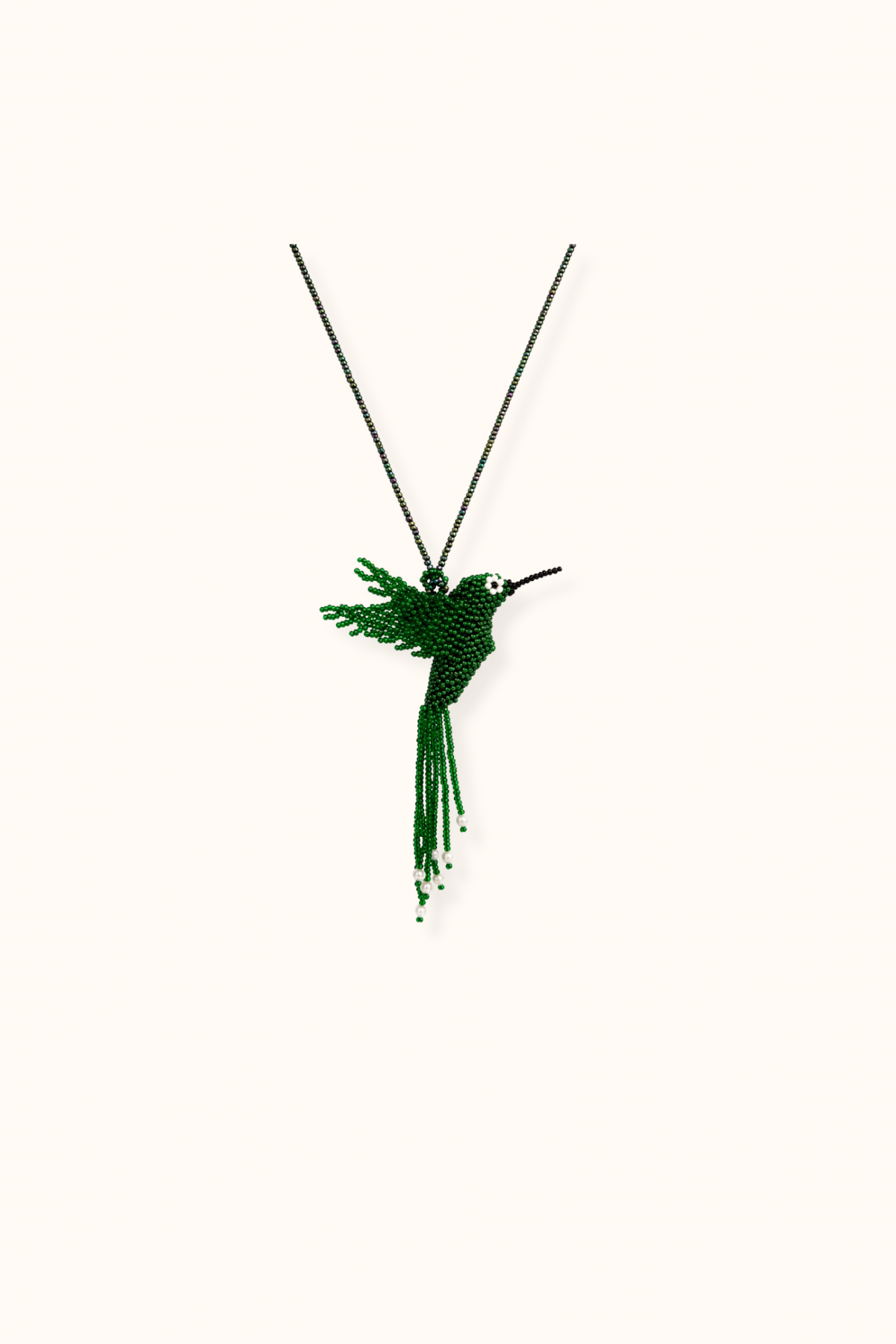 The coolest handmade necklaces green
