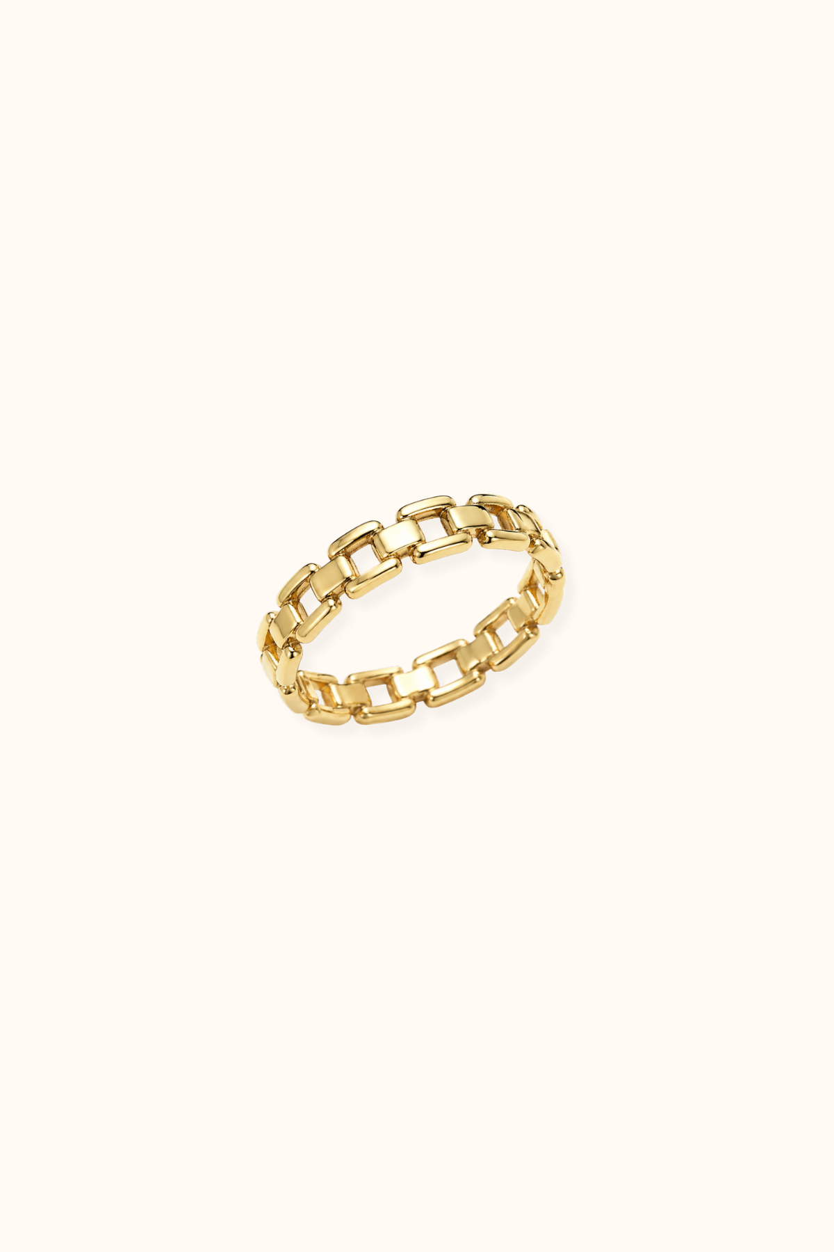Chain gold ring