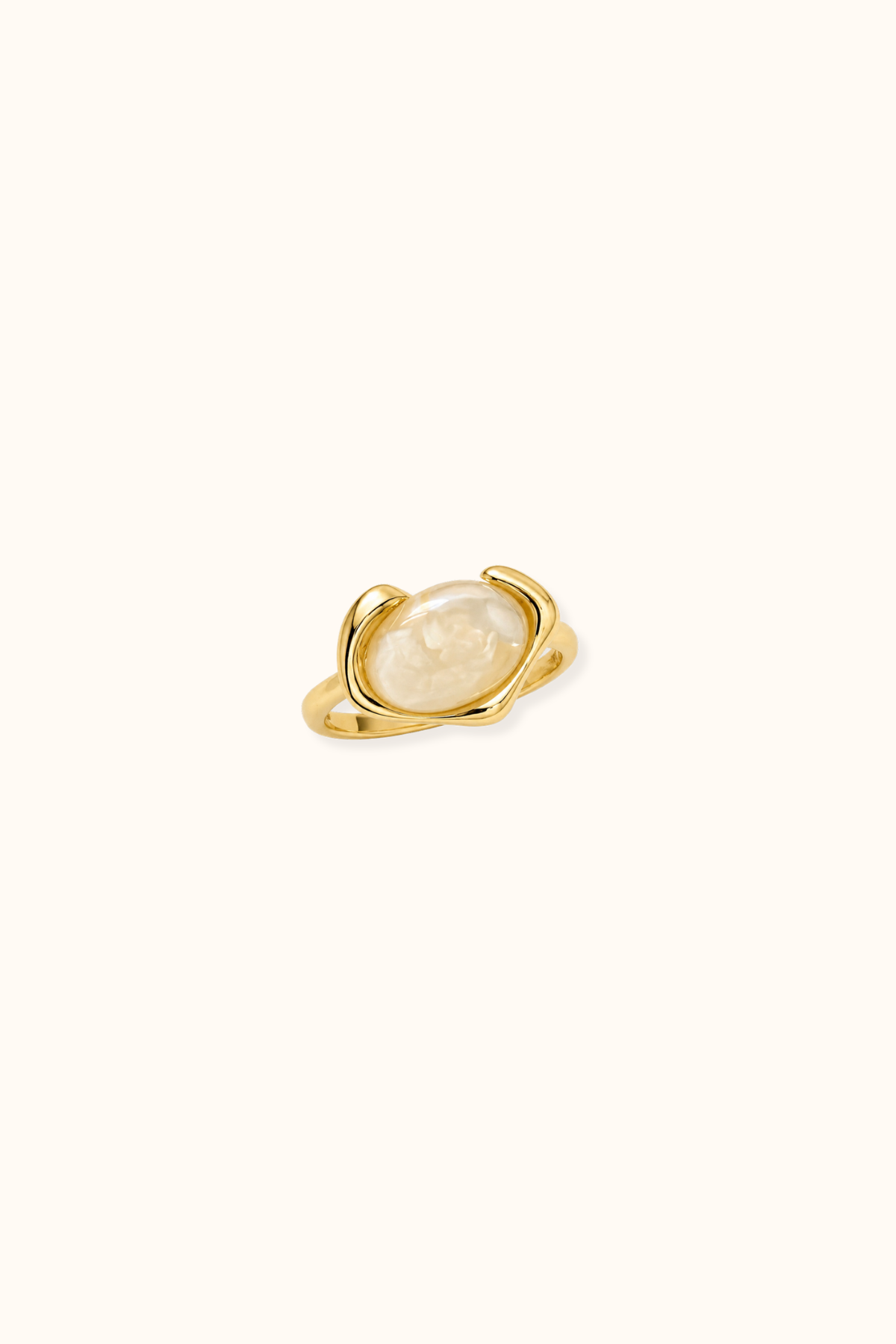 Muse gold ring