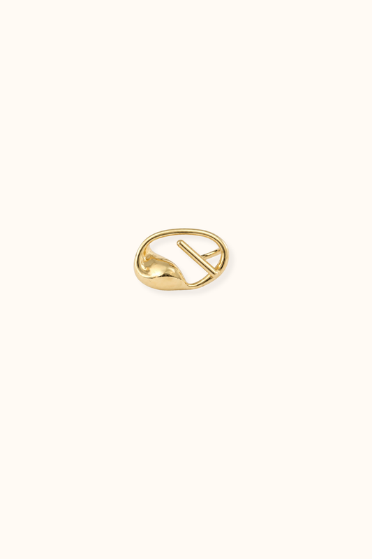 Aura gold ring