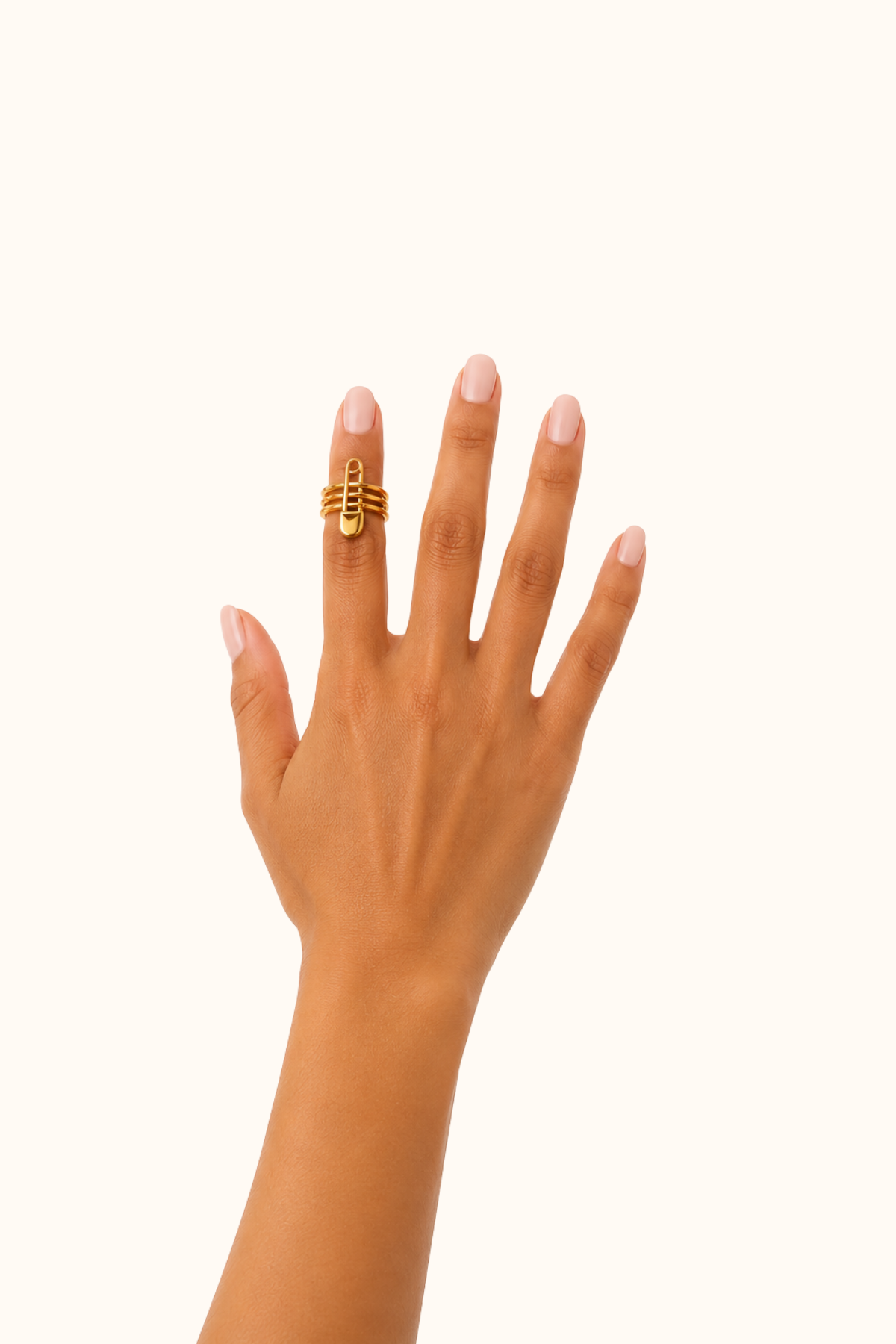 Pin gold ring