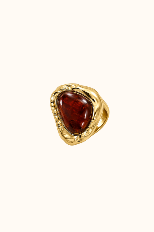 Chunky ring brown
