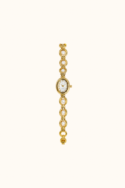 Watch pearl white