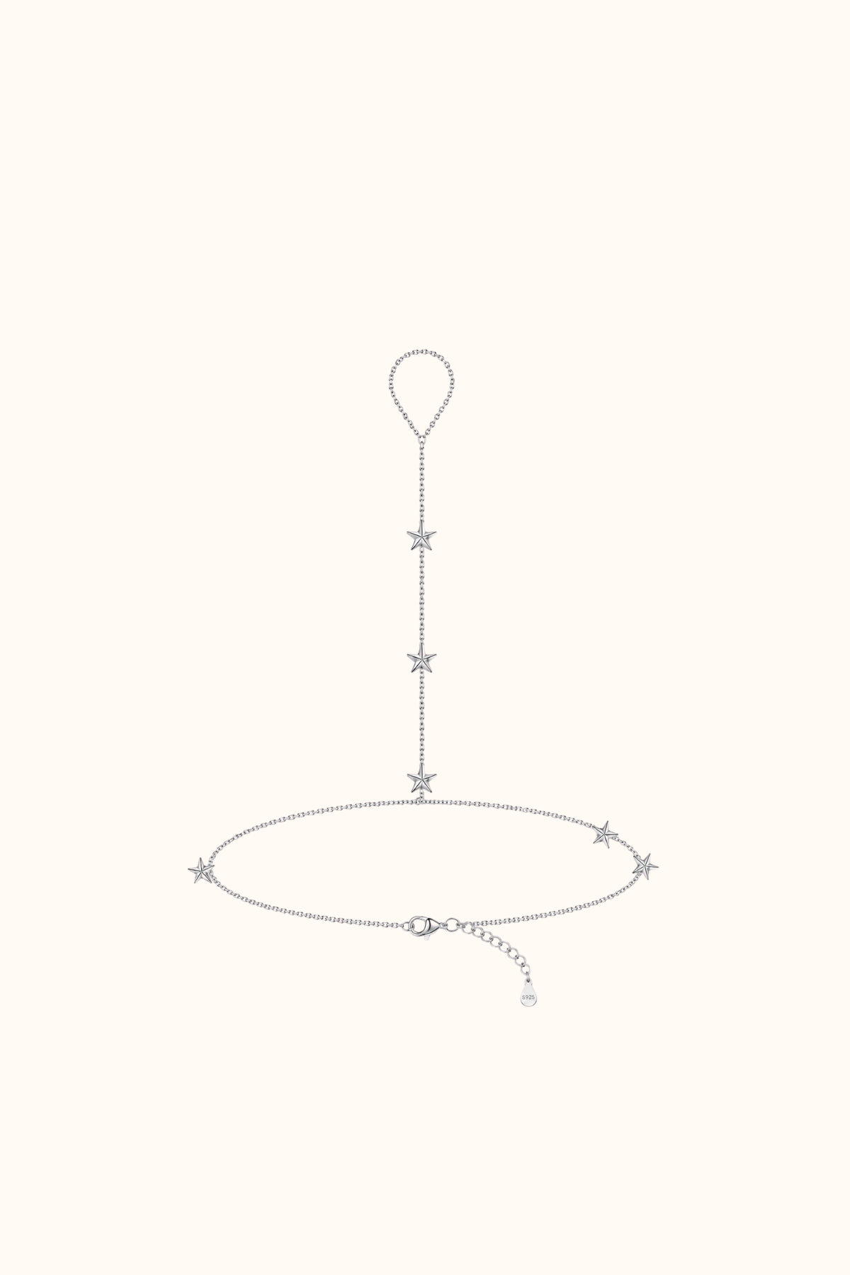 Handchain star silver