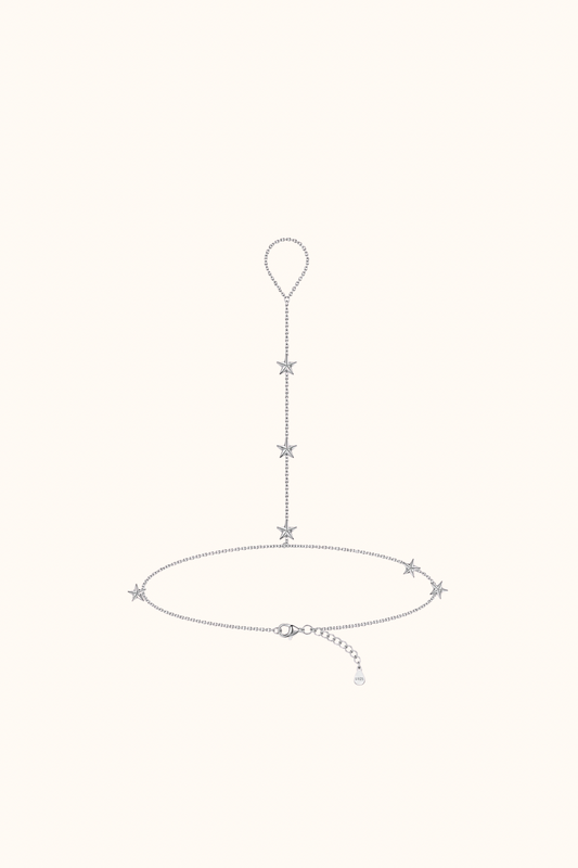 Handchain star silver