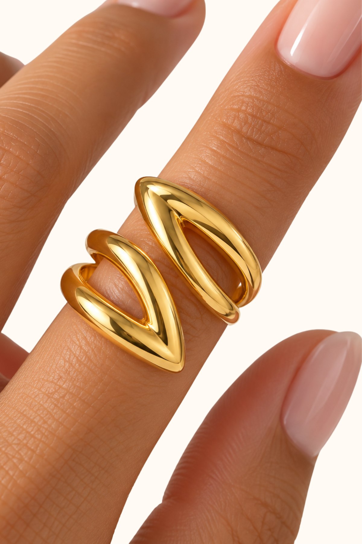 Solara ring gold